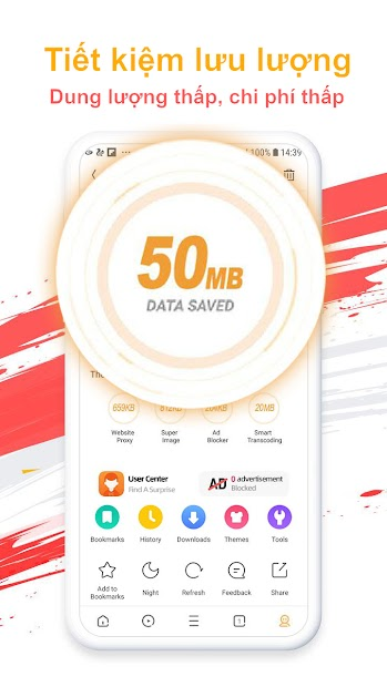 Screenshots UC Browser - Trình duyệt web nhanh và miễn phí