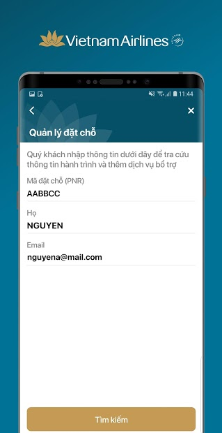 Screenshots Vietnam Airlines: Nơi mua vé máy bay, checkin online