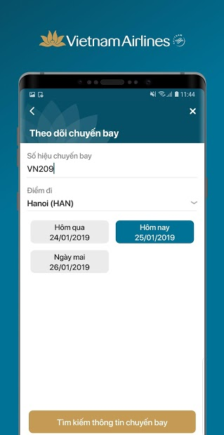 Screenshots Vietnam Airlines: Nơi mua vé máy bay, checkin online