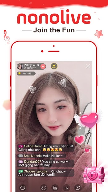 Screenshots Nonolive: Ứng dụng Live streaming Trực Tiếp Game Dũng CT, Thầy Giáo Ba