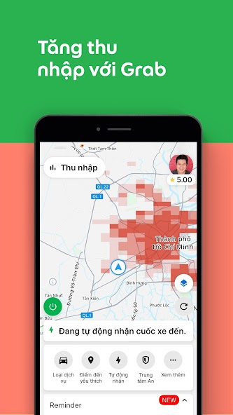 Screenshots Grab Driver - Đăng ký làm tài xế cho Grab