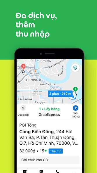 Screenshots Grab Driver - Đăng ký làm tài xế cho Grab