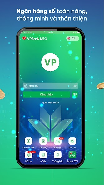 Screenshots VPBank NEO: Ngân hàng điện tử số toàn năng của VPBank