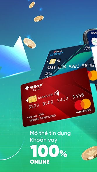 Screenshots VPBank NEO: Ngân hàng điện tử số toàn năng của VPBank