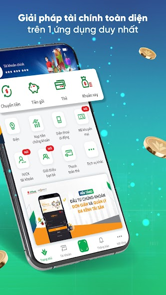 Screenshots VPBank NEO: Ngân hàng điện tử số toàn năng của VPBank