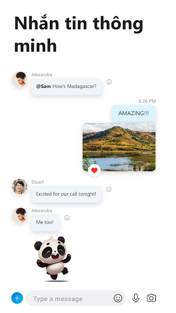 Screenshots Skype - Ứng dụng gọi và nhắn tin mạnh mẽ