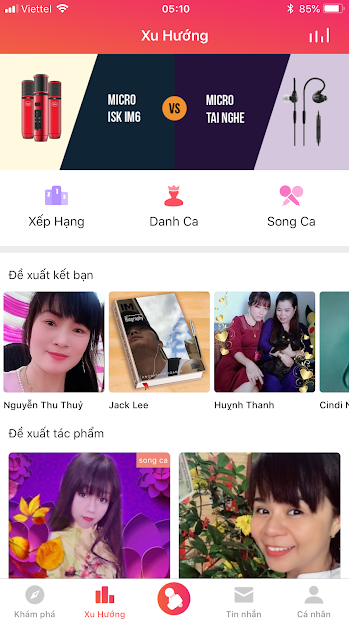Screenshots Yokara - Hát Karaoke