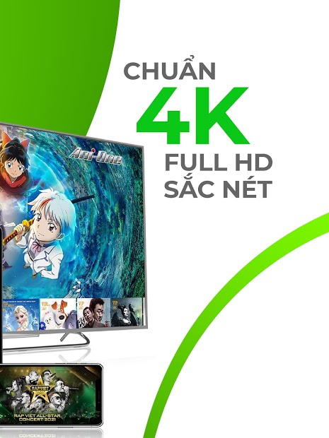 Screenshots VieON: Ứng dụng xem phim, game show Người Ấy Là Ai, Quý Ông Đại Chiến,...