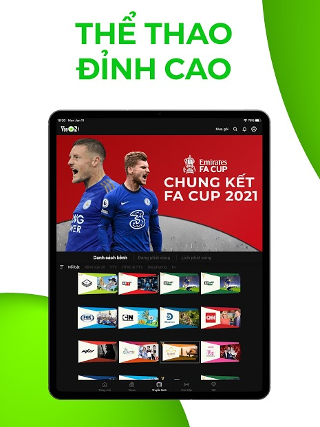 Screenshots VieON: Ứng dụng xem phim, game show Người Ấy Là Ai, Quý Ông Đại Chiến,...