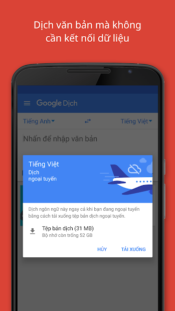 Screenshots Google Dịch - Công cụ dịch ngôn ngữ thông minh