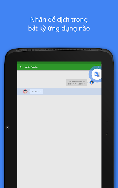 Screenshots Google Dịch - Công cụ dịch ngôn ngữ thông minh