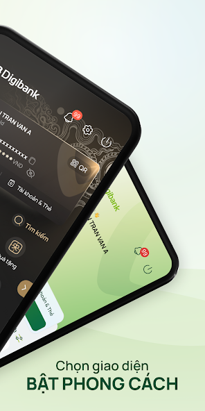Screenshots VCB Digibank - Ứng dụng ngân hàng Vietcombank