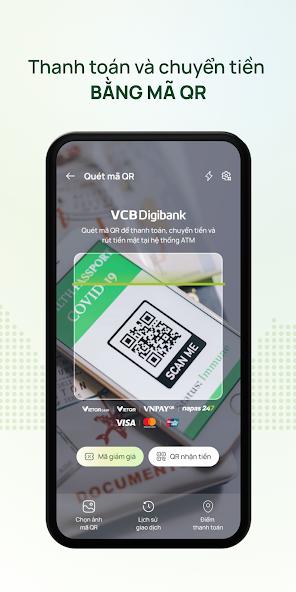 Screenshots VCB Digibank - Ứng dụng ngân hàng Vietcombank
