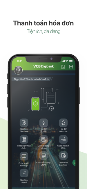 Screenshots Vietcombank - Ứng dụng ngân hàng Vietcombank