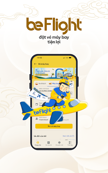 Screenshots be - Nền tảng đa dịch vụ: Gọi xe, giao đồ ăn, hàng