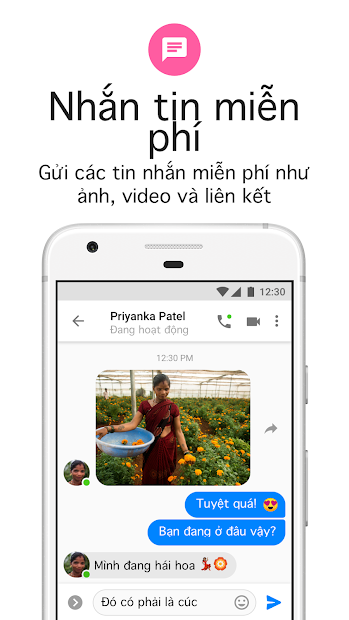 Screenshots Messenger Lite - Ứng dụng nhắn tin cho điện thoại cấu hình thấp