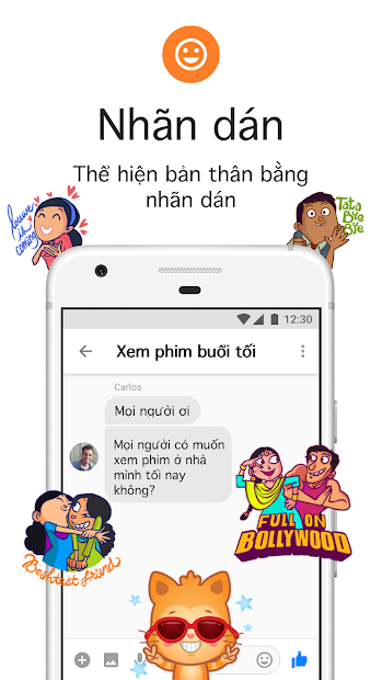 Screenshots Messenger Lite - Ứng dụng nhắn tin cho điện thoại cấu hình thấp