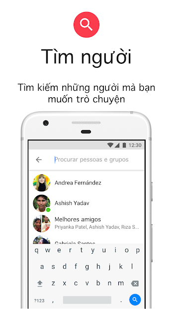 Screenshots Messenger Lite - Ứng dụng nhắn tin cho điện thoại cấu hình thấp