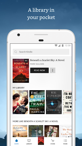 Screenshots Amazon Kindle Amazon - Ứng dụng đọc sách mọi lúc mọi nơi