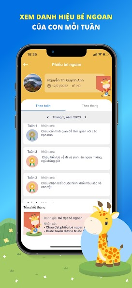 Screenshots Ứng dụng vnEdu Connect: Tra cứu điểm, kết quả học tập, sổ liên lạc