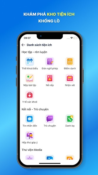 Screenshots Ứng dụng vnEdu Connect: Tra cứu điểm, kết quả học tập, sổ liên lạc