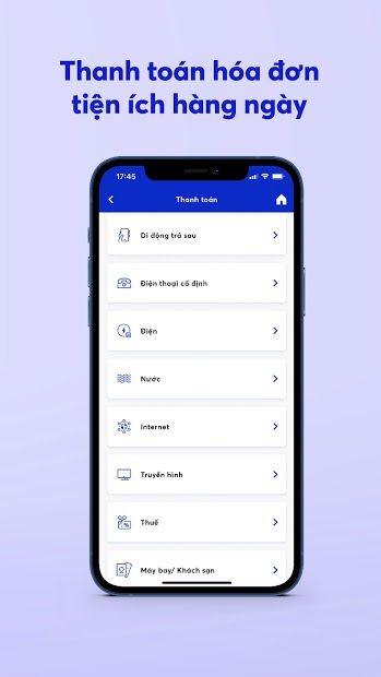 Screenshots Ứng dụng MB Bank: Chuyển khoản miễn phí, thanh toán hóa đơn