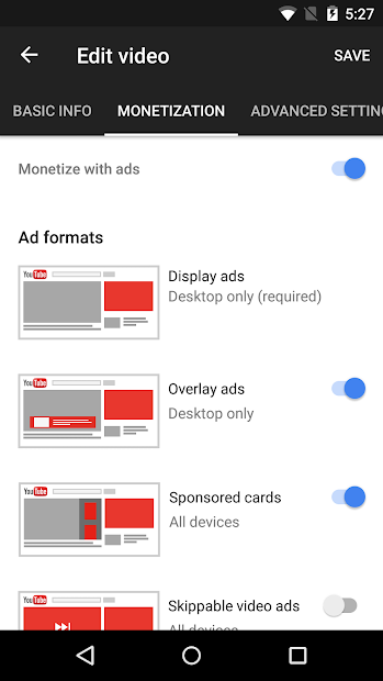 Screenshots YouTube Studio - Phần mềm dành cho Youtuber
