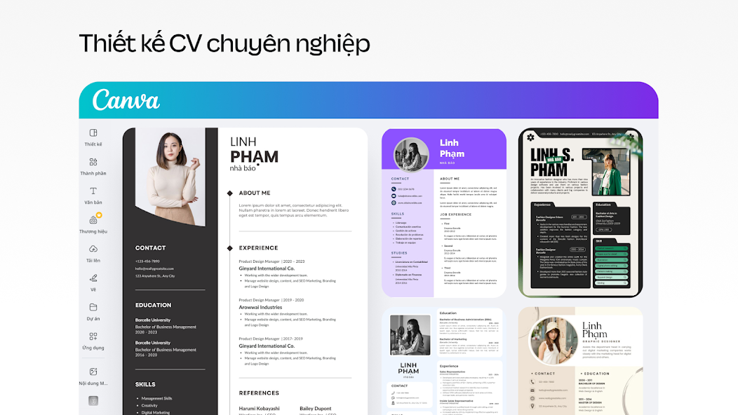 Screenshots Canva - Công cụ sửa ảnh & thiết kế đồ họa miễn phí Canva