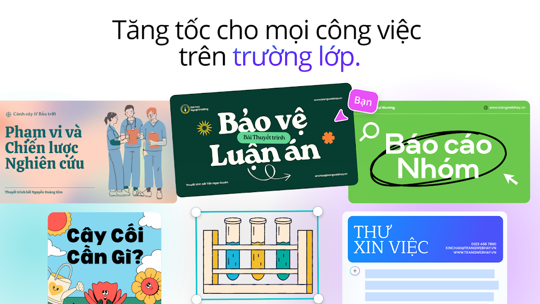 Screenshots Canva - Công cụ sửa ảnh & thiết kế đồ họa miễn phí Canva