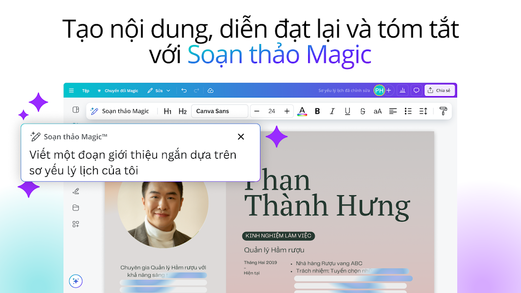 Screenshots Canva - Công cụ sửa ảnh & thiết kế đồ họa miễn phí Canva