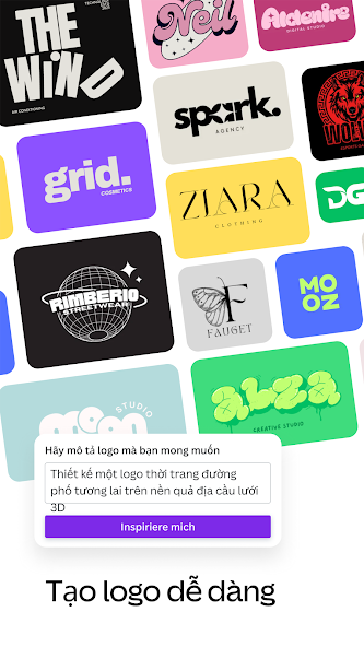Screenshots Canva - Công cụ sửa ảnh & thiết kế đồ họa miễn phí Canva