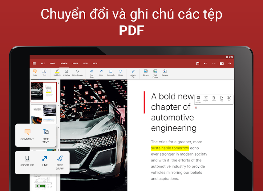 Screenshots OfficeSuite + PDF Editor - Ứng dụng văn phòng tiện lợi