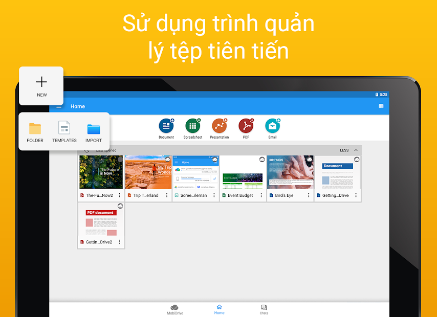 Screenshots OfficeSuite + PDF Editor - Ứng dụng văn phòng tiện lợi