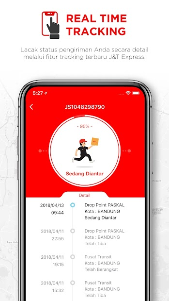 Screenshots J&T Express Vietnam: Ứng dụng giao hàng và quản lý đơn hàng trực tuyến tiện lợi