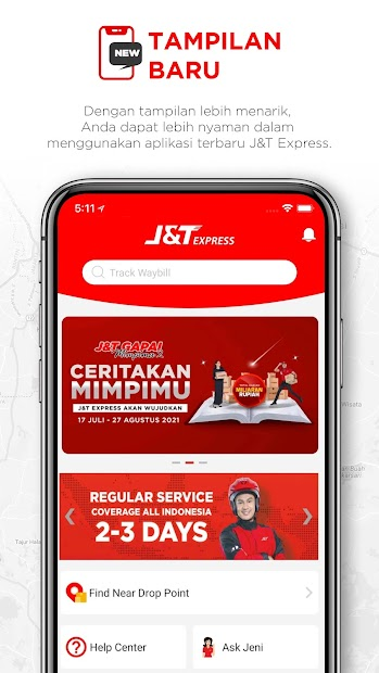 Screenshots J&T Express Vietnam: Ứng dụng giao hàng và quản lý đơn hàng trực tuyến tiện lợi