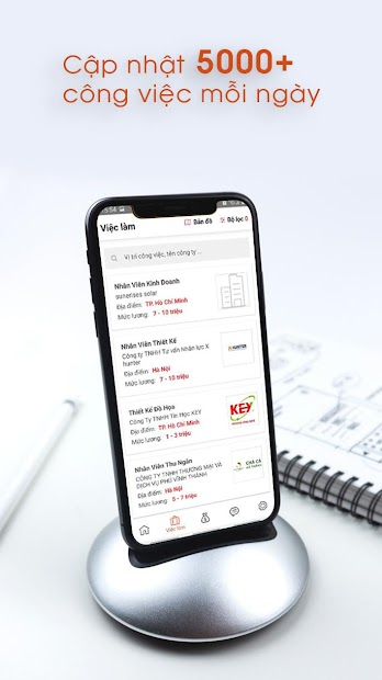 Screenshots JobNow - Tìm việc làm