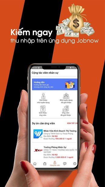Screenshots JobNow - Tìm việc làm