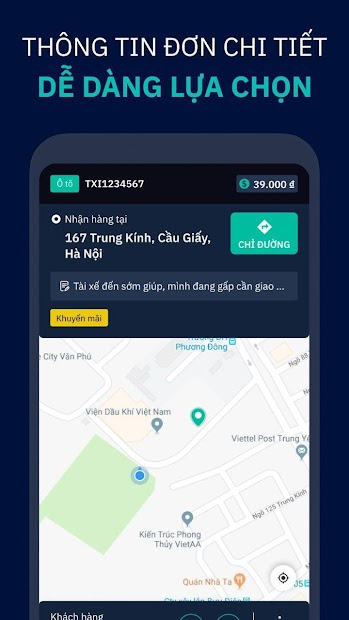Screenshots MyGo Driver - Mạng lưới đối tác của Viettel Post