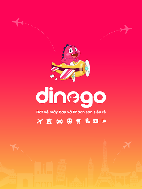 Screenshots Dinogo - Đặt vé máy bay, khách sạn, tour du lịch