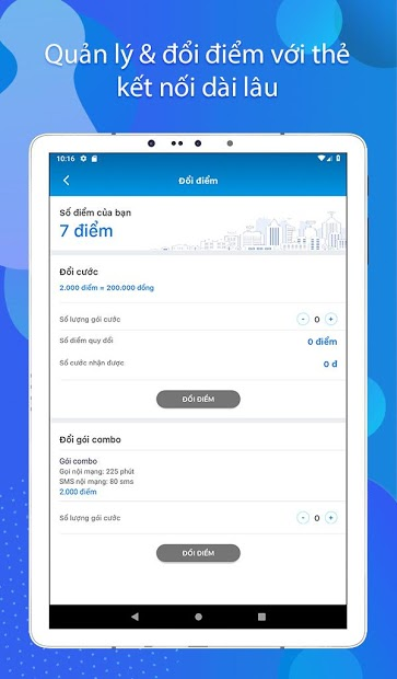 Screenshots My MobiFone - Tra cứu thông tin tài khoản MobiFone
