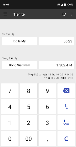 Screenshots ClevCalc - Máy tính: Hỗ trợ tính toán trên điện thoại không cần máy tính bỏ túi