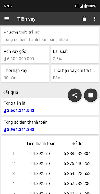 Screenshots ClevCalc - Máy tính: Hỗ trợ tính toán trên điện thoại không cần máy tính bỏ túi