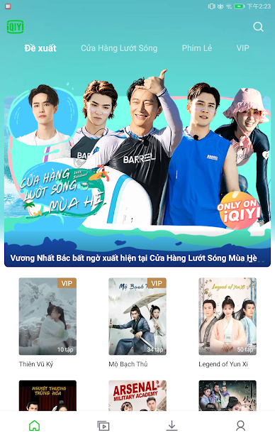 Screenshots iQIYI- Movies, Dramas & Shows- Xem phim, chương trình truyền hình có phụ đề