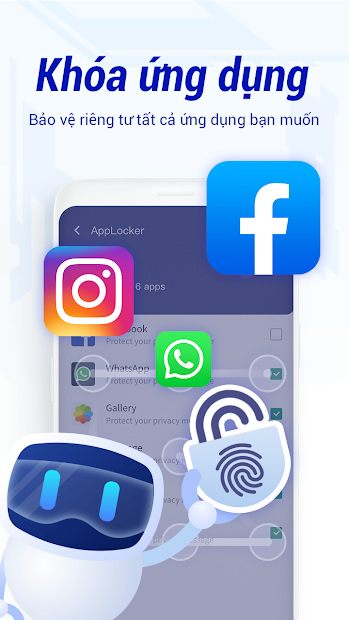 Screenshots iClean- Ứng dụng dọn rác, tăng tốc điện thoại