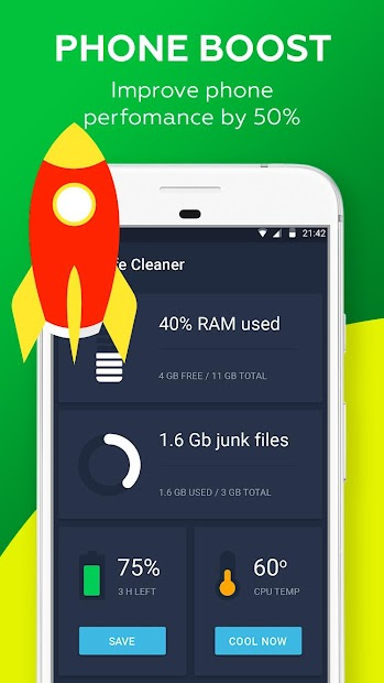 Screenshots Safe Cleaner Plus: Trình dọn dẹp an toàn dành cho điện thoại Android