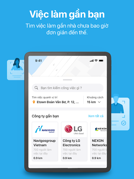 Screenshots VietnamWorks - Việc Làm và Tuyển Dụng: Tìm kiếm việc làm và nộp CV trực tuyến