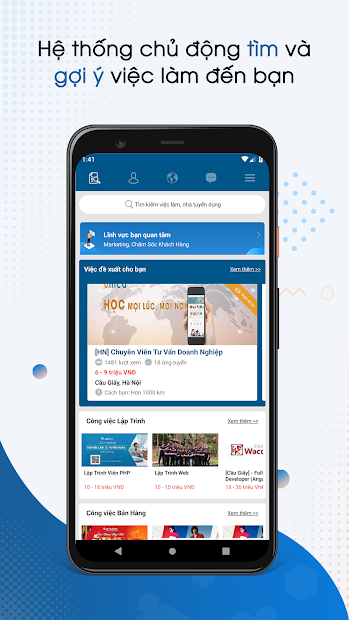 Screenshots JobsGO - Việc làm tìm đến bạn