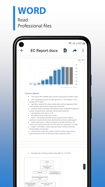 Screenshots Document Manager - Trình quản lý và xem tài liệu