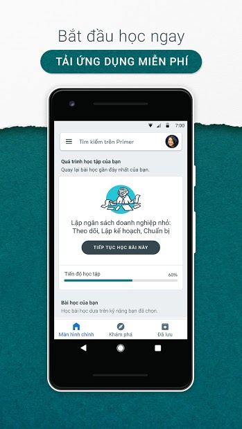 Screenshots Google Primer - Ứng dụng hỗ trợ bắt kịp thời đại số