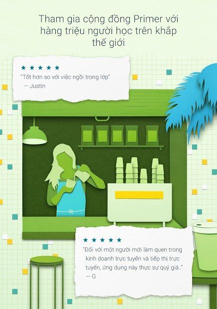 Screenshots Google Primer - Ứng dụng hỗ trợ bắt kịp thời đại số